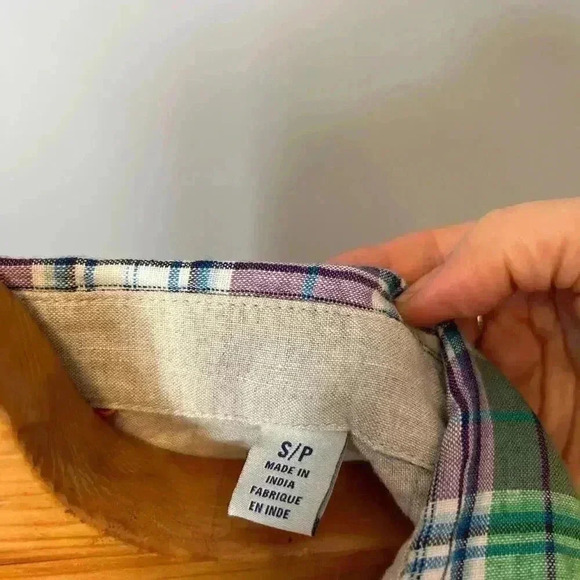 *Tommy Bahamas Madras Men’s Button-up Size S - Picture 5 of 7